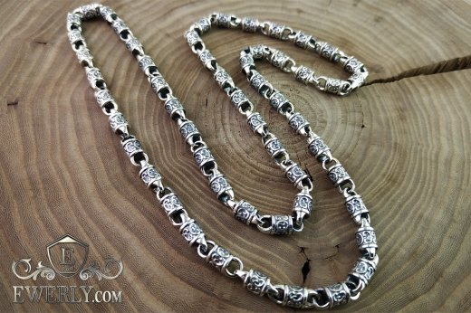 Author's chain of sterling silver 18, фото